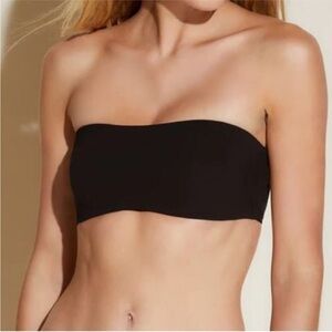 Cosabella Free Cut Micro Bandeau in Black SZ M NWT